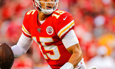 Patrick Mahomes shares his thoughts on playing his first playoff game away from home: The atmosphere is expected to be extremely unfriendly.