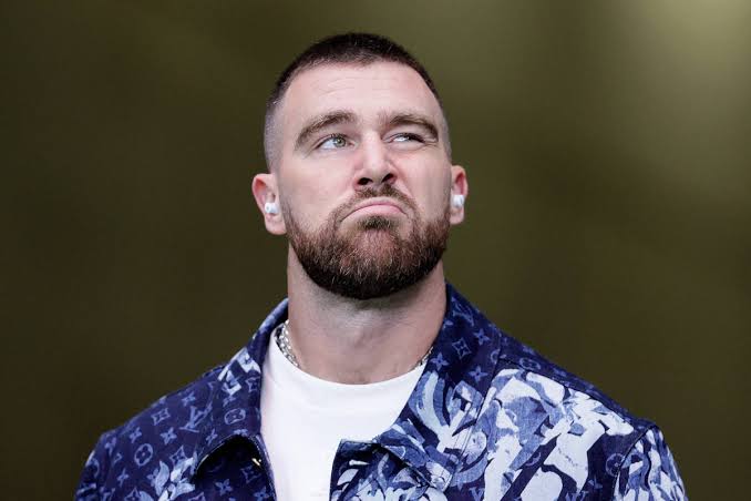 On the latest episode of the New Heights Podcast with Travis and Jason Kelce, Travis Kelce faced shock and embarrassment when he realized that he had a serious wardrobe malfunction. It's okay Travis, we have all been there. Just maybe not live while recording a highly anticipated episode of a chart-topping podcast. Older brother Jason, who also made headlines for ditching his shirt during a live broadcast recently, had plenty of jokes for the Kansas City Chiefs star. "I don't know if that's dehydrated. I think you're over hydrated!" he joked, critiquing his brother's "risky" choice of a gray shirt that resulted in appalling pit stains. "What you got the thermostat set at over there?" Once Travis had found something fresh to wear, the two were able to move on and discuss all the hullabaloo surrounding their shared experience at the Chiefs playoff win over the Bills. Jason detailed the backstory with his wife Kylie Kelce before his viral moment, while Travis informed listeners what Taylor Swift thought of Jason's antics.